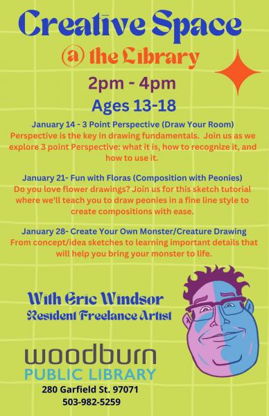 Teen Art Class : 3 Point Perspective (Draw Your Room) : Clase de Arte ...